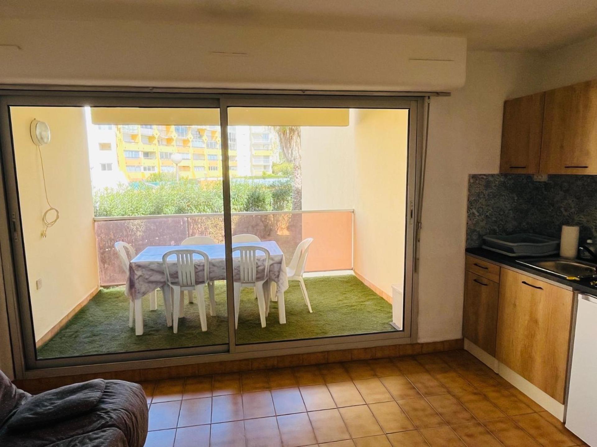 T2 ,4 Couchages ,Climatise ,Terrace ,En Face D'Aqualand ,Plage Rochelongue アグド エクステリア 写真