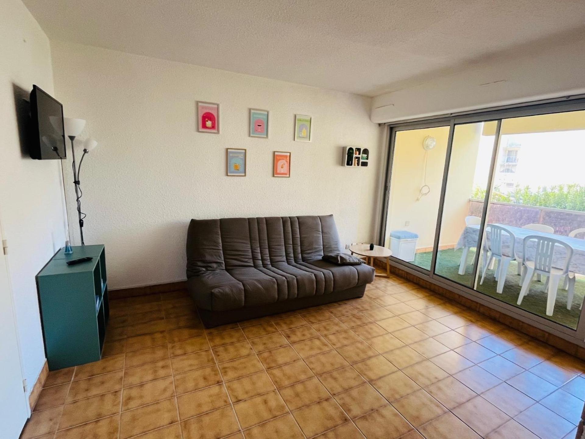 T2 ,4 Couchages ,Climatise ,Terrace ,En Face D'Aqualand ,Plage Rochelongue アグド エクステリア 写真